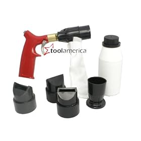 Spot Shot Air Sand Blaster Kit - Closed Cycle Recycling by Neiko