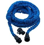 Worth Garden Hose, 75Ft, Heavy Duty Expanding Water Coil Best Flexible Expandable Retractable Collapsible Shrinking Hoses Strongest Lightweight
