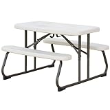 Lifetime Kids Folding Picnic Table – Almond