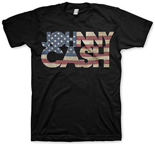 Johnny Cash - Americana T-Shirt Size L