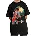 Search : SANTANA - Moon - Black T-shirt