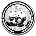 2009 China Panda Series - 30Th Anniversary Issue 1 Oz Silver Coin