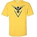 Goodcosplay Pokemon Go Team Red Valor/Yellow Instinct/Blue Mystic T Shirt Cosplay Costume Tee