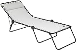 Lafuma Siesta Plus Lounger / Chaise XL - Kaolin Color
