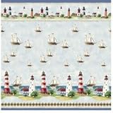 Lighthouse Beacon Point Bathroom Décor by Blonder