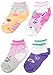Stride Rite Girls' 4-Pack Quarter Socks