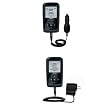 Essential Kit for the Memorex MMP8565 1GB MP3 Player includes a Car and Wall Charger - uses Gomadic TipExchange Technology