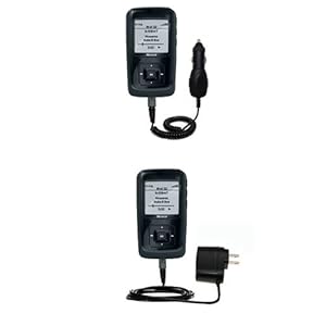 Car and Wall Charger Essential Kit for the Memorex MMP8565 - uses Gomadic TipExchange Technology Car and Wall Charger Essential Kit for the Memorex MMP8565 - uses Gomadic TipExchange Technology