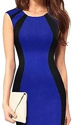 Sexy Cocktail Cotton Sleeveless Bodycon Dress/Evening Dress/Prom Dress/Wedding Party Dress/Midi Dress 