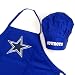 DALLAS COWBOYS OFFICIAL LOGO CHEF'S HAT AND APRON