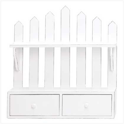 Picket Fence Curio Shelf - Style 13079