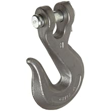 CM M810L Grade 43 Big Orange Clevis Grab Hook, 5/8" Trade