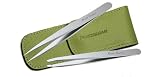 Tweezerman Miniature Slant and Point Tweezers (Case Color Varies)