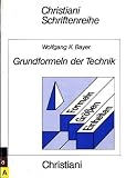 Produkt-Bild: Christiani Schriftenreihe: Grundformeln der Technik