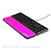Fat Wrist Pad 17 is a 4 X 17 X 0.75 Inch Wrist Rest for Standard Keyboards and Full Length Mechanical Keyboards (Royal Blue)