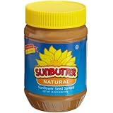 Sunbutter Natural Sunflower Seed Spread, 16-Ounce Plastic Jars (Pack of 6)