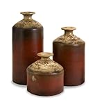 Image IMAX 7-13.5H in. Colonia Bottle Vases - Set of 3