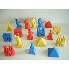 消しゴム 世界紀行 フルコンプ 全18種 ケシゴム 世界の建物 :全18種 1 ニッポン(東京タワー)ブルー 2 アメ