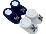 For Bare Feet Milwaukee Brewers Baby Booties Set