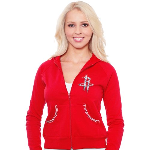 Majestic Threads Houston Rockets Zip Hoodie
