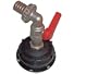 IBC Wassertank-Zubeh�r, Kugel Auslaufventil mit Hebel 1", DIN97