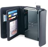 Video Games : Competition Pro Black Lite Folio Case and Wallet (Nintendo DS)