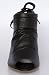 thumbnail: 80%20 The Georgie Handkerchief Tie Hidden Wedge in Black Leather,Shoes for Women from 80%20