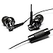 GranVela POD-007 in-Ear Headphones Noise Isolating Earphones with Microphone, Enhanced Bass Earbuds for Smartphones - Lake Blue
