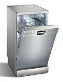 Siemens SR25M833EU Freistehender Geschirrsp&uuml;ler / A+A / 450 cm / Silver Inox / AquaStop / Reiniger-Automatik