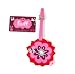 Red Flower Lovebug Luggage Tag by Fluff