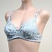  : Orlfa $55 Baby Blue Lace No PAD Bra #0340 sz 34B 36B