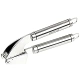 Garlic Press - Innoo Tech Kitchen Helper Garlic & Ginger Press Or Presser - Mince Unpeeled Cloves With Solid Stainless Steel Garlic Crusher Or Masher