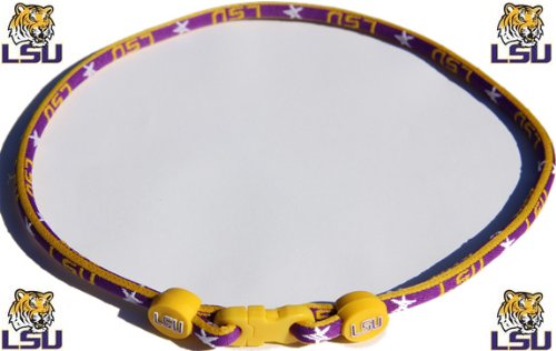 LSU TITANIUM CORE SPORT NECKLACE