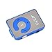 Sandistore Mirror Clip USB Digital Mp3 Music Player Support 1-8GB SD TF Card Blue