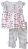 Cutie Pie Baby-girls Newborn 2 Piece T-Shirt and Capri Set Cutie Pie Baby-girls Newborn 2 Piece T-Shirt and Capri Set