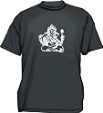 Ganesha Deity Logo Men's tee Shirt in 12 colors Small thru 6XL