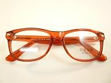 Geek Eyewear Rad09 Vintage Retro Wayfarer Designer Eyeglasses Red Crystal Clear Optical Frames