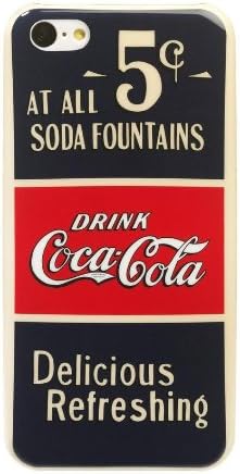 Strax Americas Coke Hardshell Case for Iphone 5c Old 5cents - Retail Packaging - Multi-Colored
