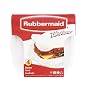 Rubbermaid 7F58RDFCLR Takealongs Sandwich Keeper - 4-Pack