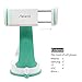 Astand Cell Phone Cradle Holder for Car Mount, Universal Adjustable 360 Degree Rotating Air Lock Sucker Mobile Stand (Green)