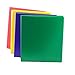 Samsill 1 View Binders 4 Pack Heavy Duty Non Stick Vinyl Highlighter Tinted Colors