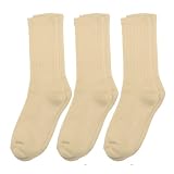 Ecoland Women's Organic Cotton Crew Socks - 3 Pack Value