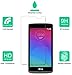 Dmax Armor for LG Risio/LG Sunset/LG Destiny Glass Screen Protector, [Tempered Glass] 0.3mm 9H Hardness, Anti-Scratch, Anti-Fingerprint, Bubble Free, Ultra-Clear