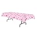 Pink Ribbon Tablecover Party Accessory (1 count) (1/Pkg) 54 in x 108 in
