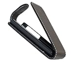 iTALKonline BLACK FlipMatic Easy Clip On Vertical Flip Pouch Case Cover wit ....