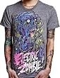 ELECTRIC ZOMBIE - Livewire - Heather Gray T-shirt
