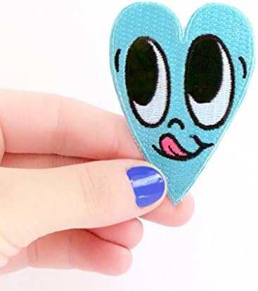 Mini Blue Heart Patch Chris Uphues