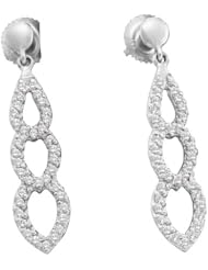 0.41CTW DIAMOND FASHION EARRING