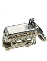 Welded Bliss Sterling 925 Silver Charm. Iconic Routemaster London Bus, Clip Fit WBC1183