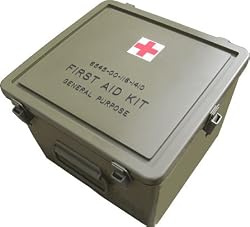 U.S. Military First Aid Kit Container (empty)
